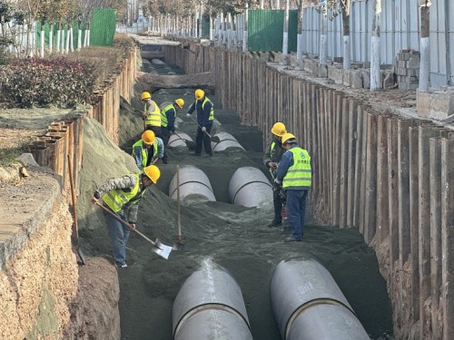 鏖戰(zhàn)寒冬筑管網(wǎng)，建設(shè)公司秦州新城管網(wǎng)更新項(xiàng)目全速攻堅(jiān)